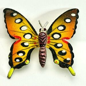 Vintage Korean Butterfly Brooch